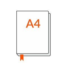 Kalendarze książkowe A4 dzienne