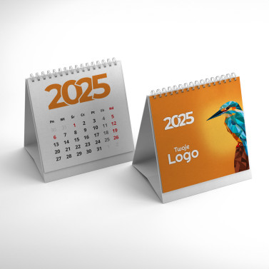 Kalendarz Biurkowy Piramidka Spiralowany Opti | Kalendarium 12 kart