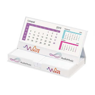 Kalendarz Biurkowy Piramidka z zestawem karteczek CPO-706