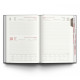 Kalendarz książkowy A4 dzienny Vivella Czerwony