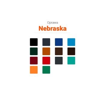 Kalendarz książkowy A4 tygodniowy Nebraska