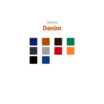 Kalendarz książkowy A5 dzienny Denim