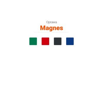Kalendarz książkowy A5 dzienny MAGNES