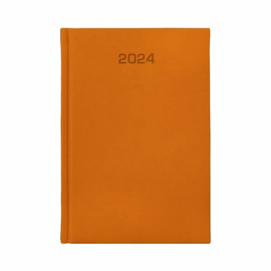 Kalendarz książkowy A5 tygodniowy Vivella Pomarańczowy