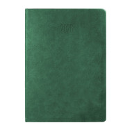 Kalendarz książkowy A4 dzienny Serene Zielony