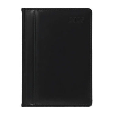 Kalendarz książkowy A4 tygodniowy Prestige Skóra naturalna Czarny Kalendarz książkowy A4 tygodniowy Prestige Skóra naturalna Czarny