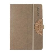 Kalendarz książkowy A5 dzienny Cell Beżowy Kalendarz książkowy A5 dzienny Cell Beżowy