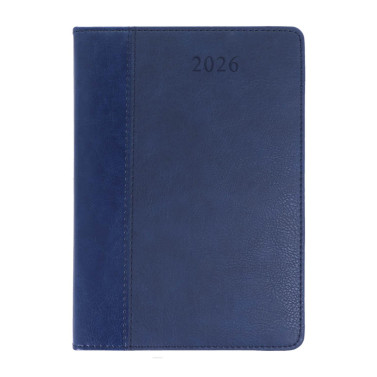 Kalendarz książkowy A5 dzienny Combo Seria C90 Granatowy + Szary Kalendarz książkowy A5 dzienny Combo Seria C90 Granatowy + Szary