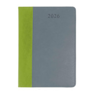 Kalendarz książkowy A5 dzienny Combo Seria C90 Szary + Jasnozielony Kalendarz książkowy A5 dzienny Combo Seria C90 Szary + Jasnozielony