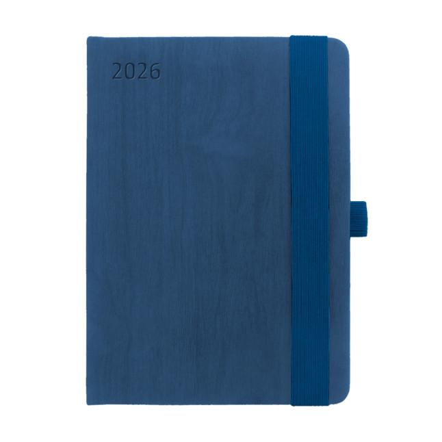 Kalendarz książkowy A5 dzienny Forest Granatowy