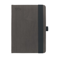 Kalendarz książkowy A5 dzienny Forest Szary Kalendarz książkowy A5 dzienny Forest Szary