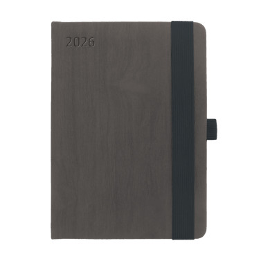 Kalendarz książkowy A5 dzienny Forest Szary Kalendarz książkowy A5 dzienny Forest Szary
