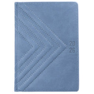 Kalendarz książkowy A5 dzienny Latte Niebieski Kalendarz książkowy A5 dzienny Latte Niebieski
