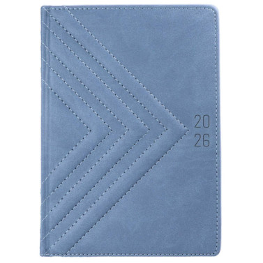 Kalendarz książkowy A5 dzienny Latte Niebieski Kalendarz książkowy A5 dzienny Latte Niebieski
