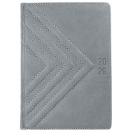 Kalendarz książkowy A5 dzienny Latte Szary Kalendarz książkowy A5 dzienny Latte Szary