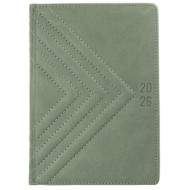 Kalendarz książkowy A5 dzienny Latte Zielony Kalendarz książkowy A5 dzienny Latte Zielony