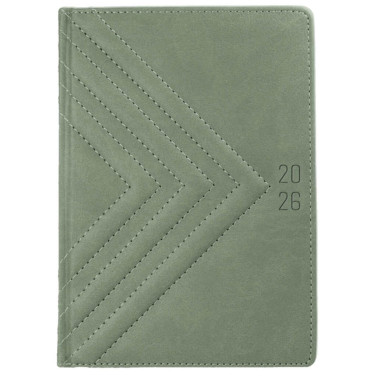 Kalendarz książkowy A5 dzienny Latte Zielony Kalendarz książkowy A5 dzienny Latte Zielony