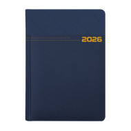 Kalendarz książkowy A5 dzienny Magic Laser Granatowy + Niebieski Kalendarz książkowy A5 dzienny Magic Laser Granatowy + Niebieski