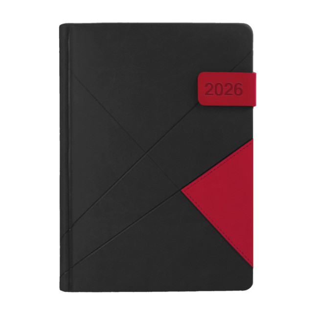 Kalendarz książkowy A5 dzienny Magneto z zamknięciem magnetycznym