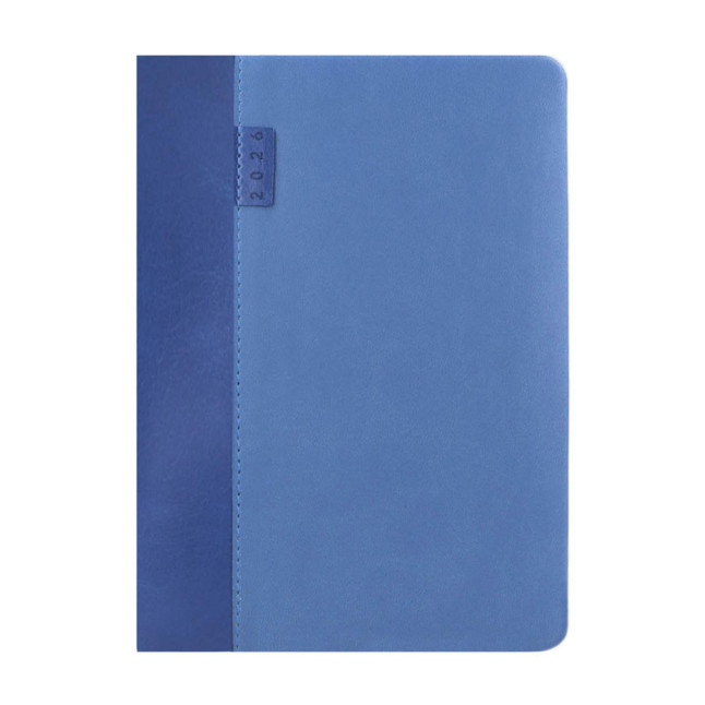 Kalendarz książkowy A5 dzienny Pico pion Granatowy + Niebieski