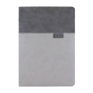 Kalendarz książkowy A5 dzienny Pico poziom Szary