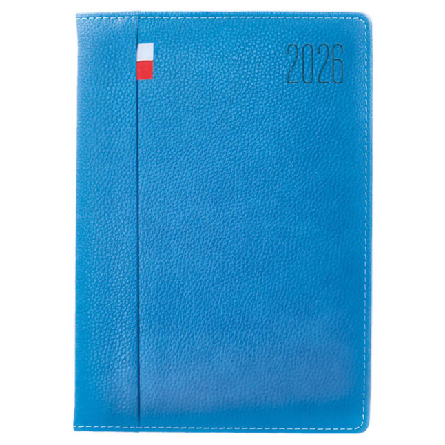 Kalendarz książkowy A5 dzienny GTX Niebieski