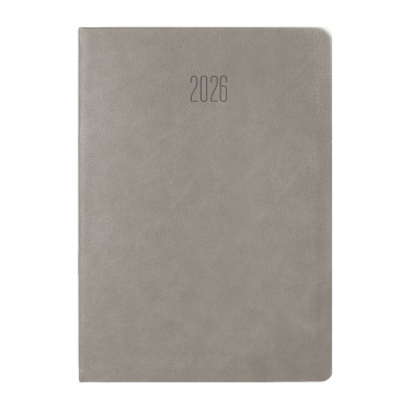 Kalendarz książkowy A5 dzienny Serene Szary Kalendarz książkowy A5 dzienny Serene Szary