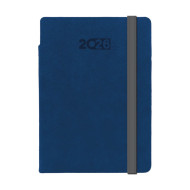 Kalendarz książkowy A5 tygodniowo-notesowy Flexi Granatowy Kalendarz książkowy A5 tygodniowo-notesowy Flexi Granatowy