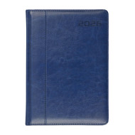 Kalendarz książkowy A5 tygodniowo-notesowy Nevro Granatowy Kalendarz książkowy A5 tygodniowo-notesowy Nevro Granatowy