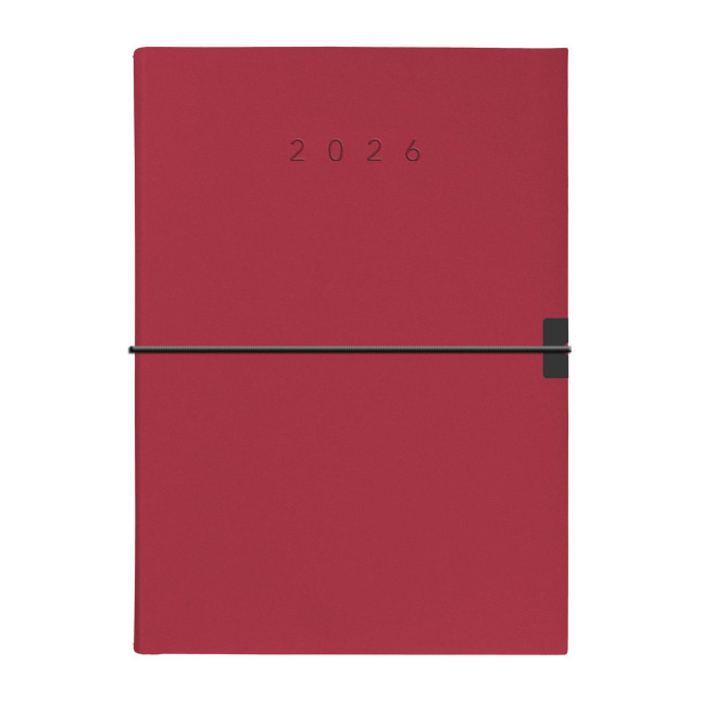 Kalendarz książkowy A5 tygodniowy Wings Bordowy