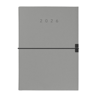 Kalendarz książkowy A5 tygodniowy Wings Szary Kalendarz książkowy A5 tygodniowy Wings Szary