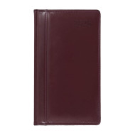 Kalendarz książkowy A6 tygodniowy Prestige Skóra naturalna Bordowy Kalendarz książkowy A6 tygodniowy Prestige Skóra naturalna Bordowy