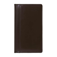 Kalendarz książkowy A6 tygodniowy Prestige Skóra naturalna Brązowy Kalendarz książkowy A6 tygodniowy Prestige Skóra naturalna Brązowy