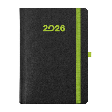 Kalendarz książkowy B5 tygodniowy Magic Laser z gumką Kalendarz książkowy B5 tygodniowy Magic Laser z gumką