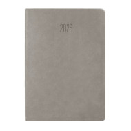 Kalendarz książkowy B5 tygodniowy Serene Szary