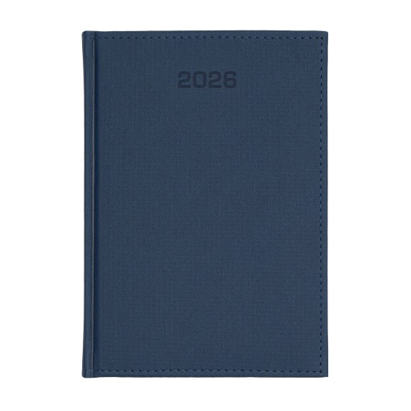 Kalendarz książkowy A4 dzienny Denim