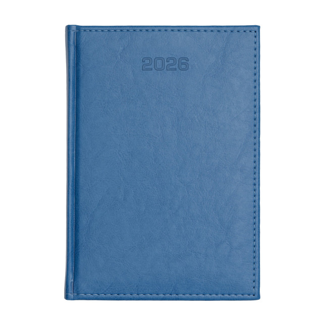 Kalendarz książkowy A4 tygodniowo-notesowy Nebraska Jasny Niebieski