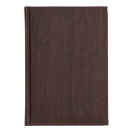 Kalendarz książkowy A4 tygodniowy Acero Ciemnobrązowy
