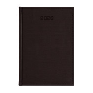 Kalendarz książkowy A4 tygodniowy Denim Czarny