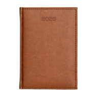 Kalendarz książkowy A4 tygodniowy Nebraska Jasnobrązowy
