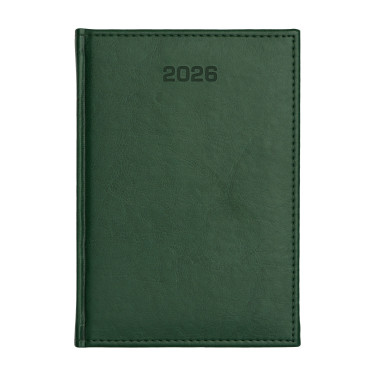 Kalendarz książkowy A4 tygodniowy Nebraska Zielony