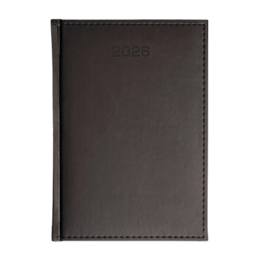 Kalendarz książkowy A4 tygodniowy Porcellana Czarny