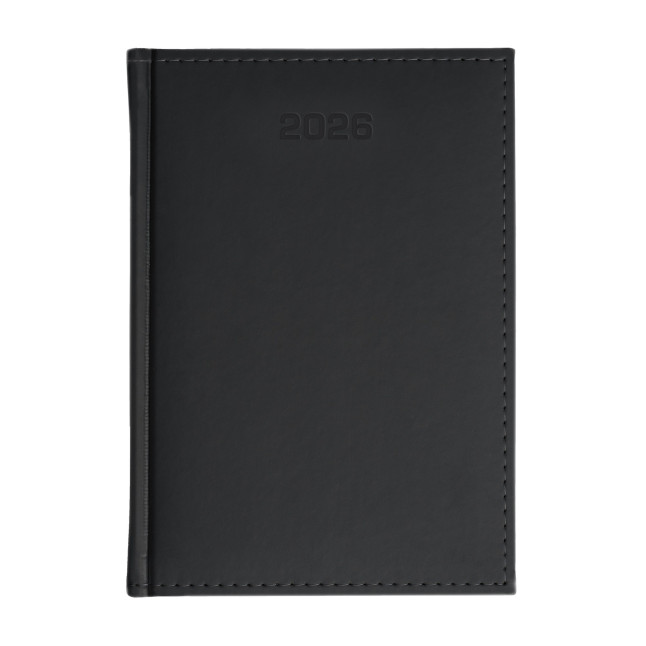 Kalendarz książkowy A4 tygodniowy Porcellana Grafitowy