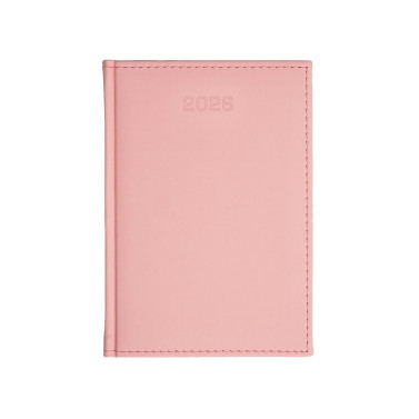 Kalendarz książkowy A4 tygodniowy Porcellana Jasnoróżowy