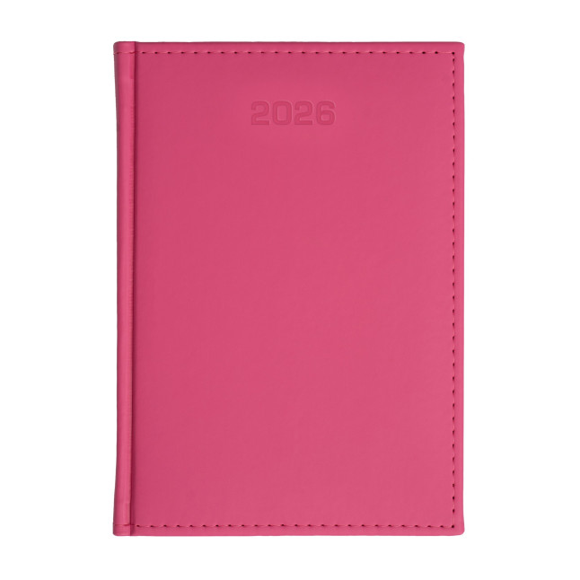 Kalendarz książkowy A4 tygodniowy Porcellana Różowy