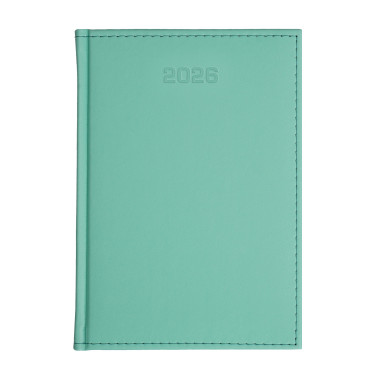 Kalendarz książkowy A4 tygodniowy Porcellana Turkusowy