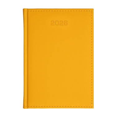 Kalendarz książkowy A4 tygodniowy Porcellana Żółty