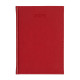 Kalendarz książkowy A4 tygodniowy Velour Czerwony