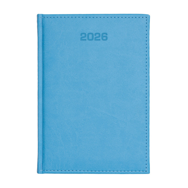 Kalendarz książkowy A4 tygodniowy Vivella Jasny Niebieski