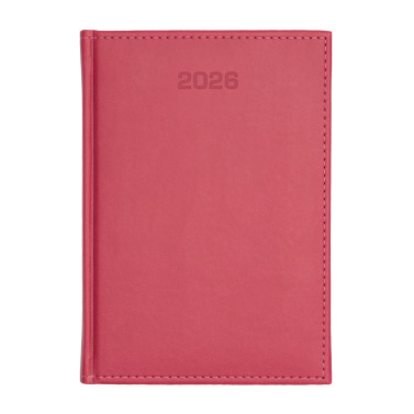 Kalendarz książkowy A4 tygodniowy Vivella Różowy